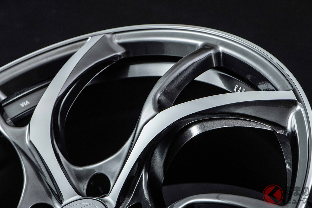 レイズのホイール Vmf C 01 に19インチと新色 シャイニングブラックメタル が登場 くるまのニュース レイズのホイール Vmf C 01 に19インチと新色 シャイニングブラックメタル が登場 くるまのニュース