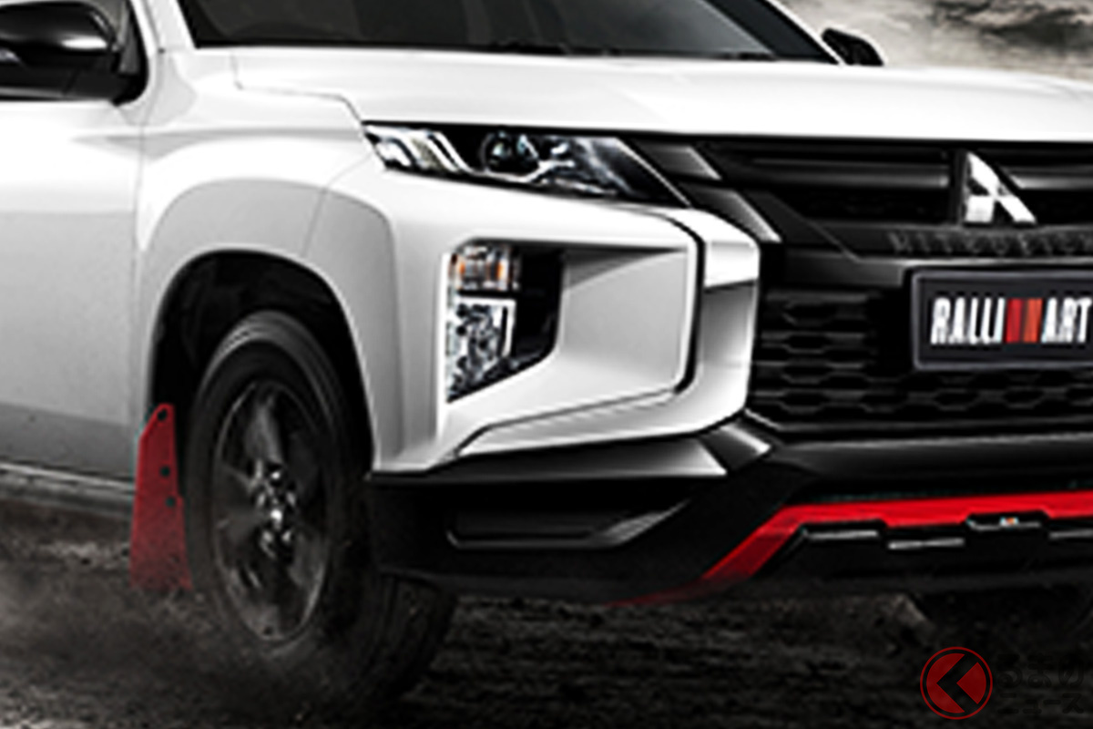 タイで発表された特別仕様車 三菱「トライトン ラリーアート」