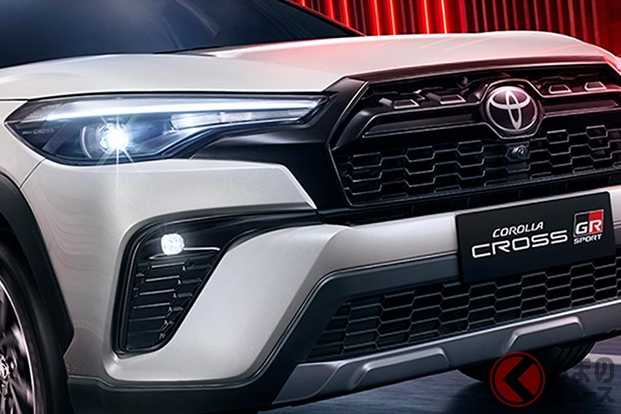 タイで発表されたトヨタ「カローラクロス HEV GRスポーツ」