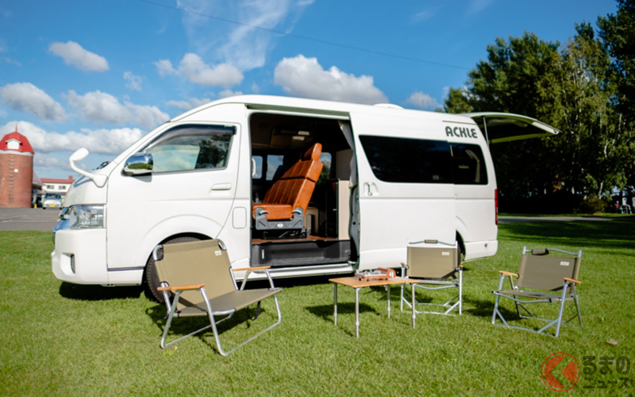 手軽に借りられる「キャンピングカー」で北海道を満喫!(画像はノースウッドキャンプ公式ページより)