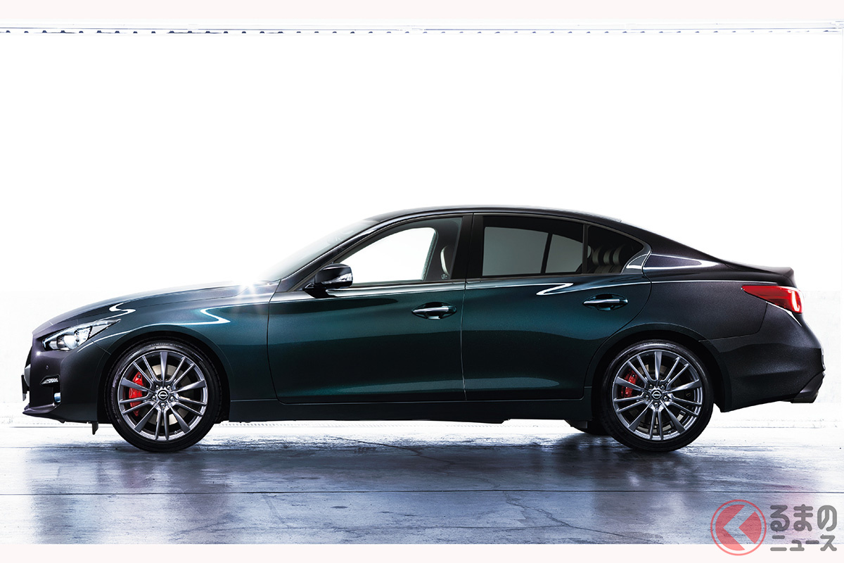 とくに「指名買い」ユーザーが多いという、現行V37型「スカイライン」のハイチューンモデル「400R」