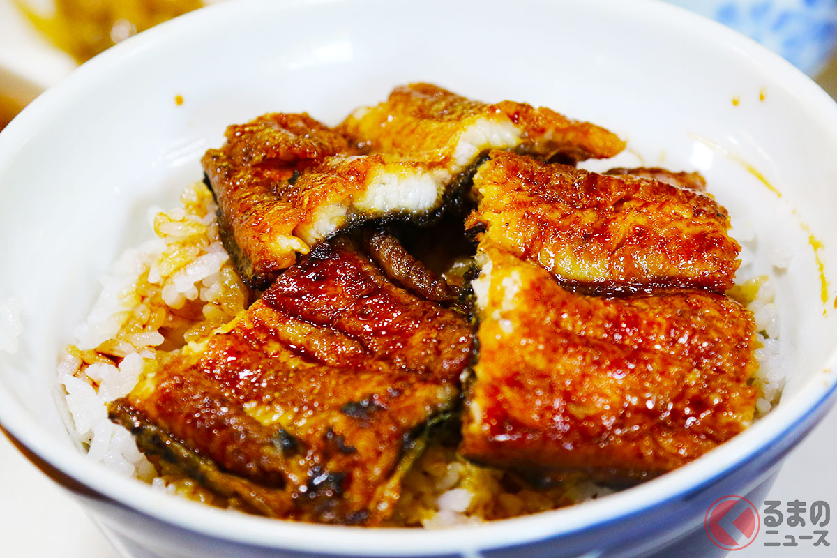 ラリー会場で「うなぎ」も味わえる?