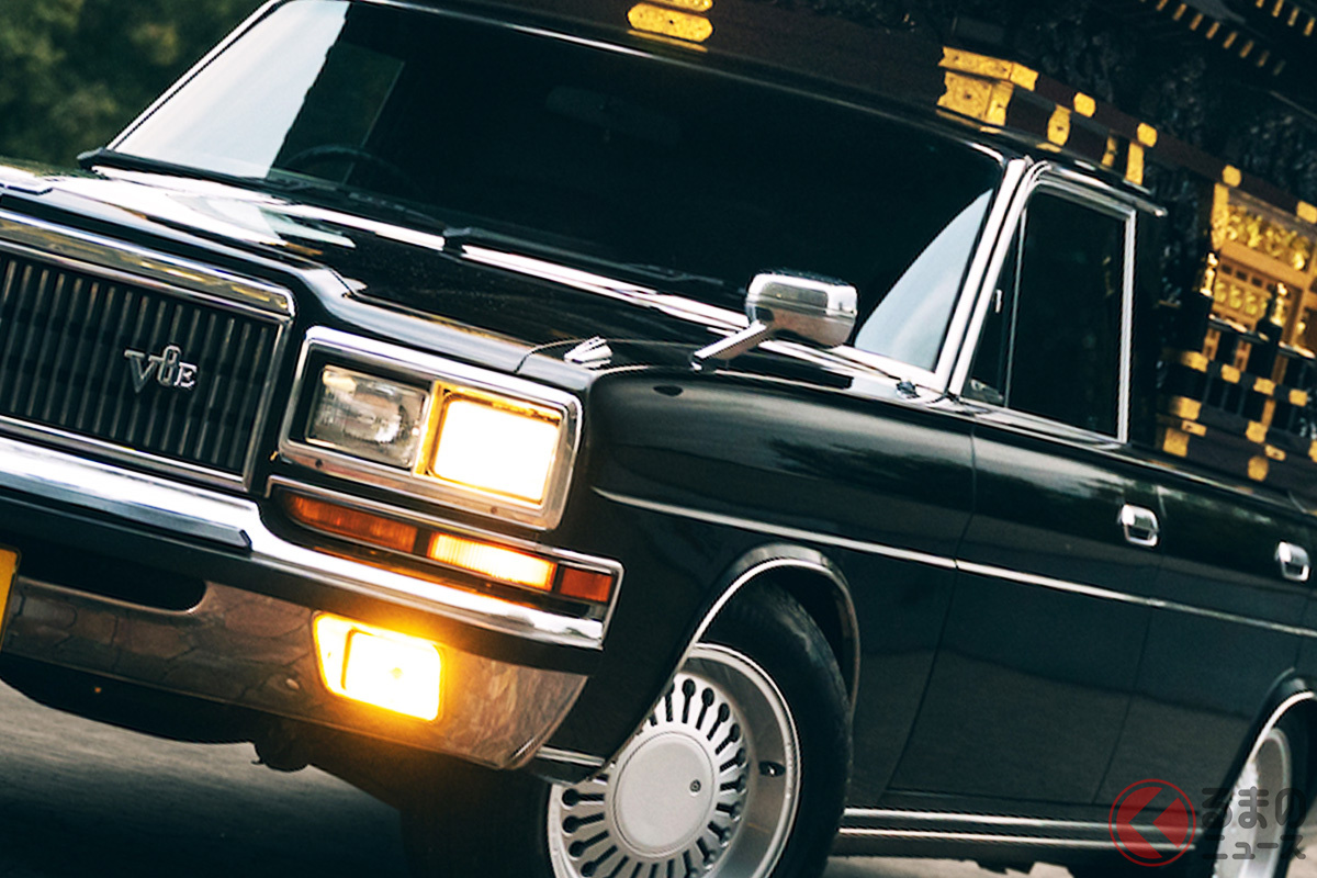 36年前のクルマとは思えない極上のコンディションを保った絢爛豪華な日産「プレジデント 宮型霊柩車仕様」