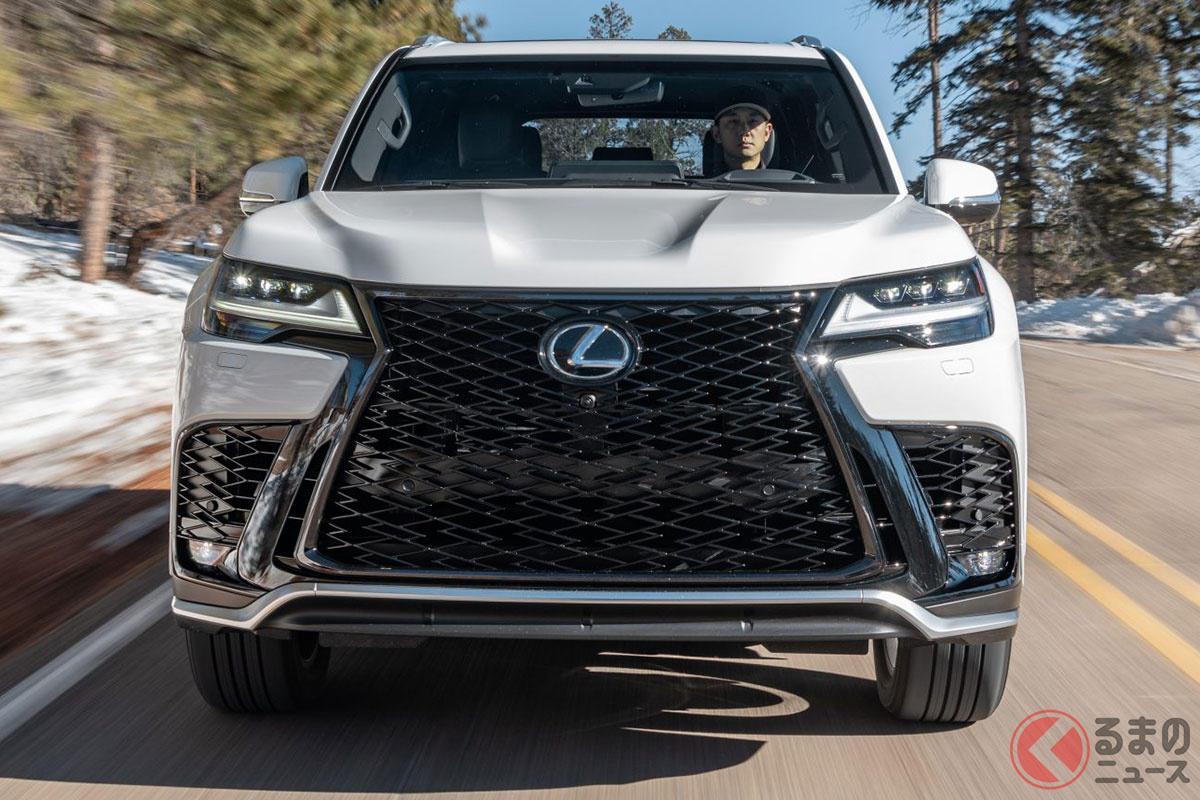 レクサスの超高級SUV「LX」がさらに進化!