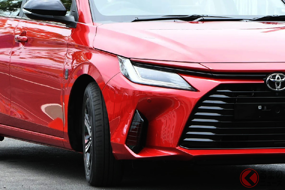 タイ市場で発表されたトヨタ新型「ヤリス エイティブ」