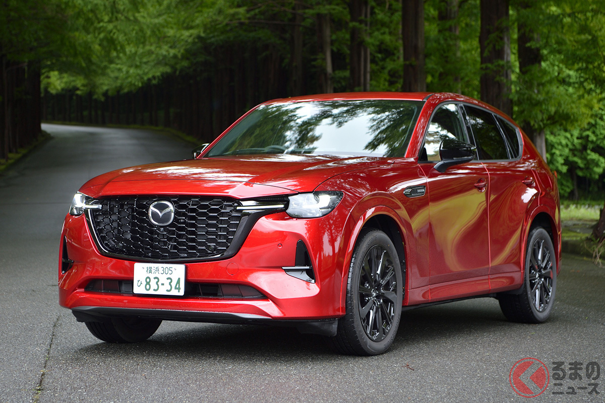 2022年に発表された新世代ラージ商品群の高級SUV「CX-60」は次世代モデルがBEVプラットフォームになる!?