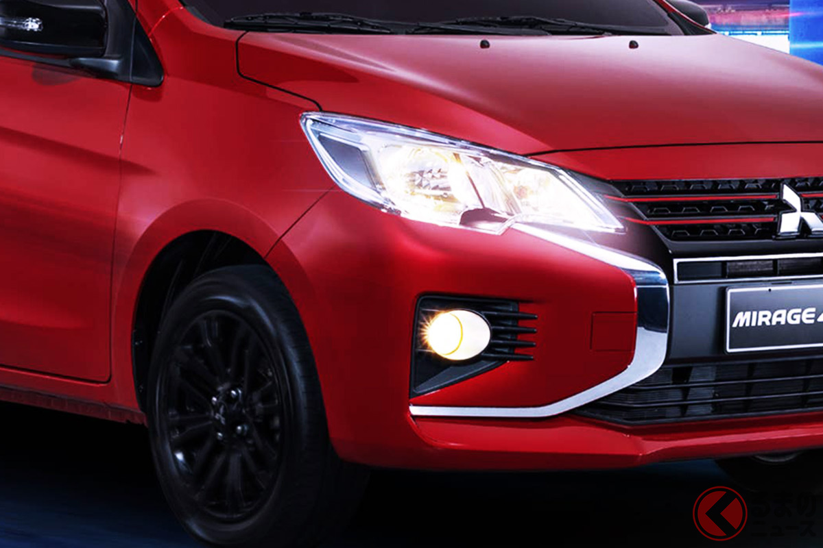 フィリピンで発表された三菱「ミラージュG4」の限定車「ブラックシリーズ」