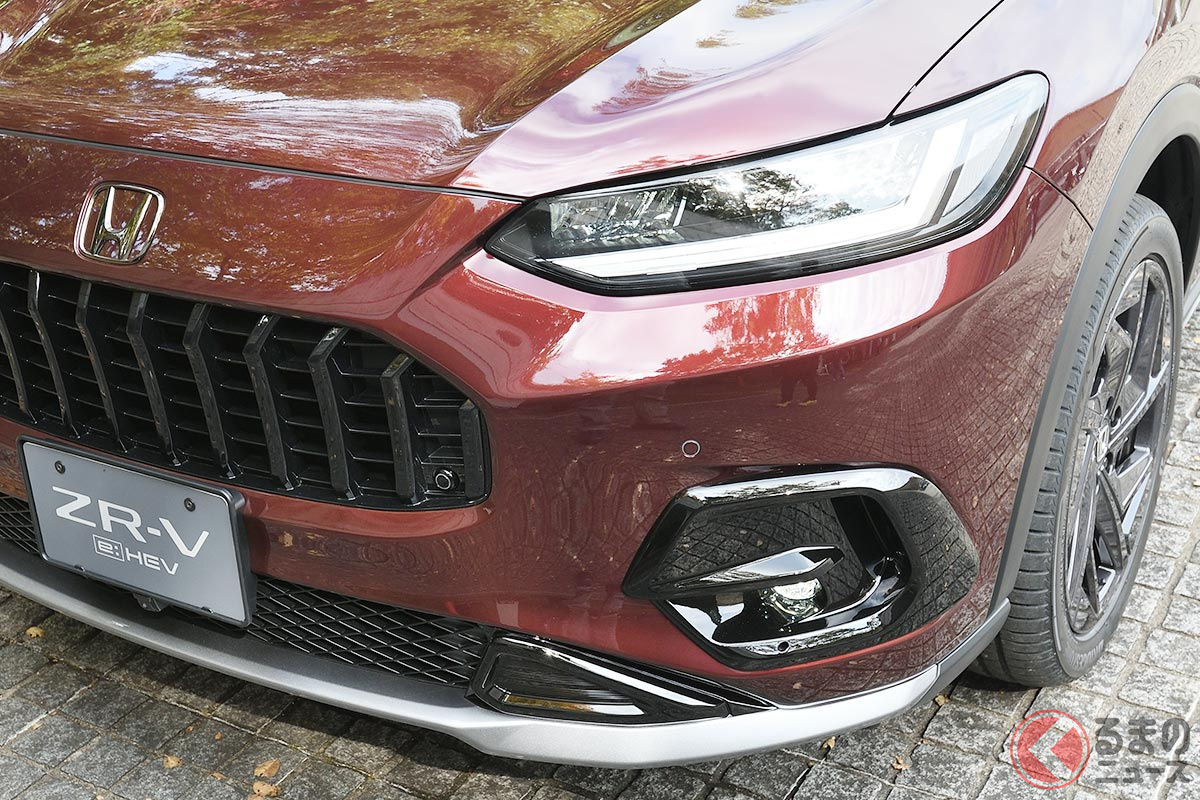 純正アクセサリーでプレミアムにカスタムしたホンダ新型「ZR-V」