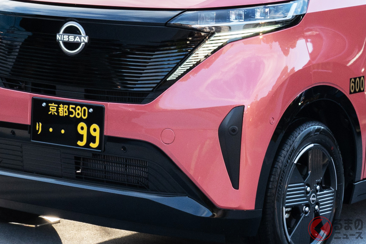 日産の最新軽が京都のタクシーに導入