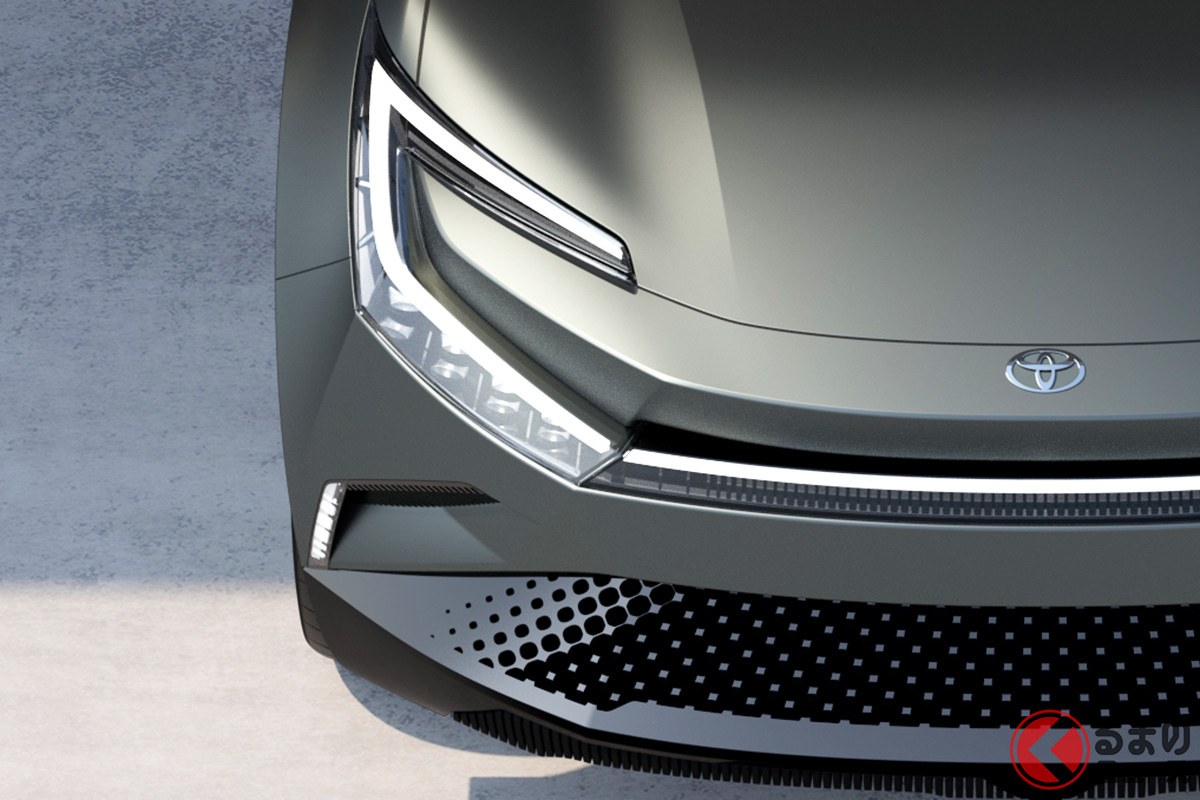 トヨタが新型「TOYOTA bZ Compact SUV Concept」を米国で初披露！ プリウスのようなヘッドライトを採用したデザインに！