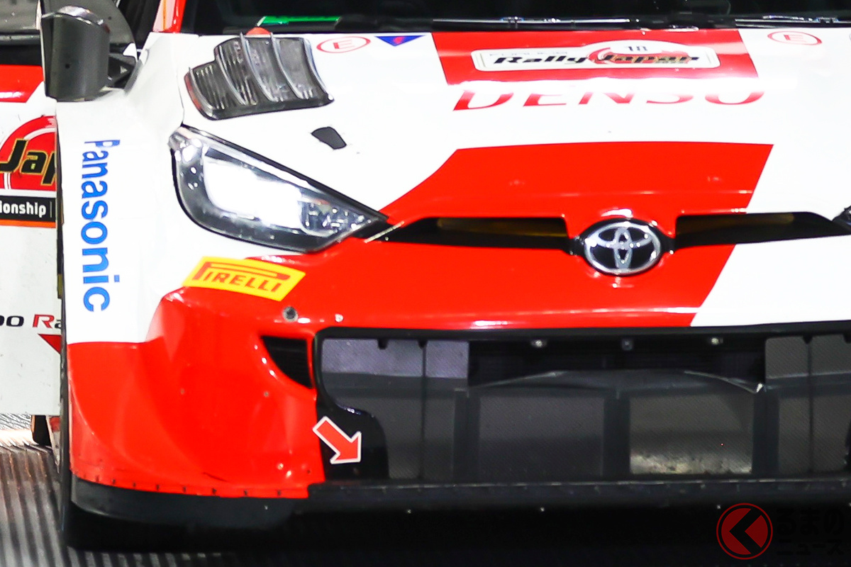 12年ぶりの日本開催となったラリージャパンに出場したトヨタGRマシン