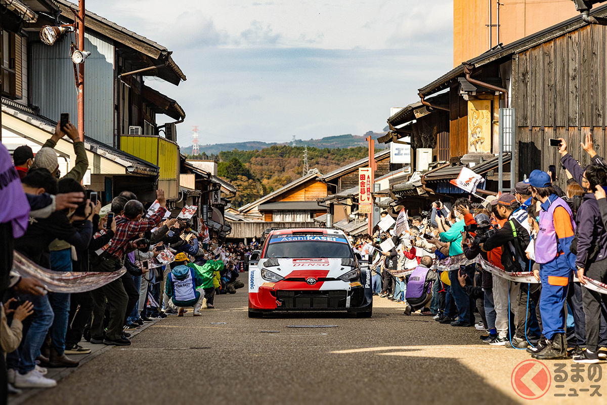 2022年の「ラリージャパン」の様子