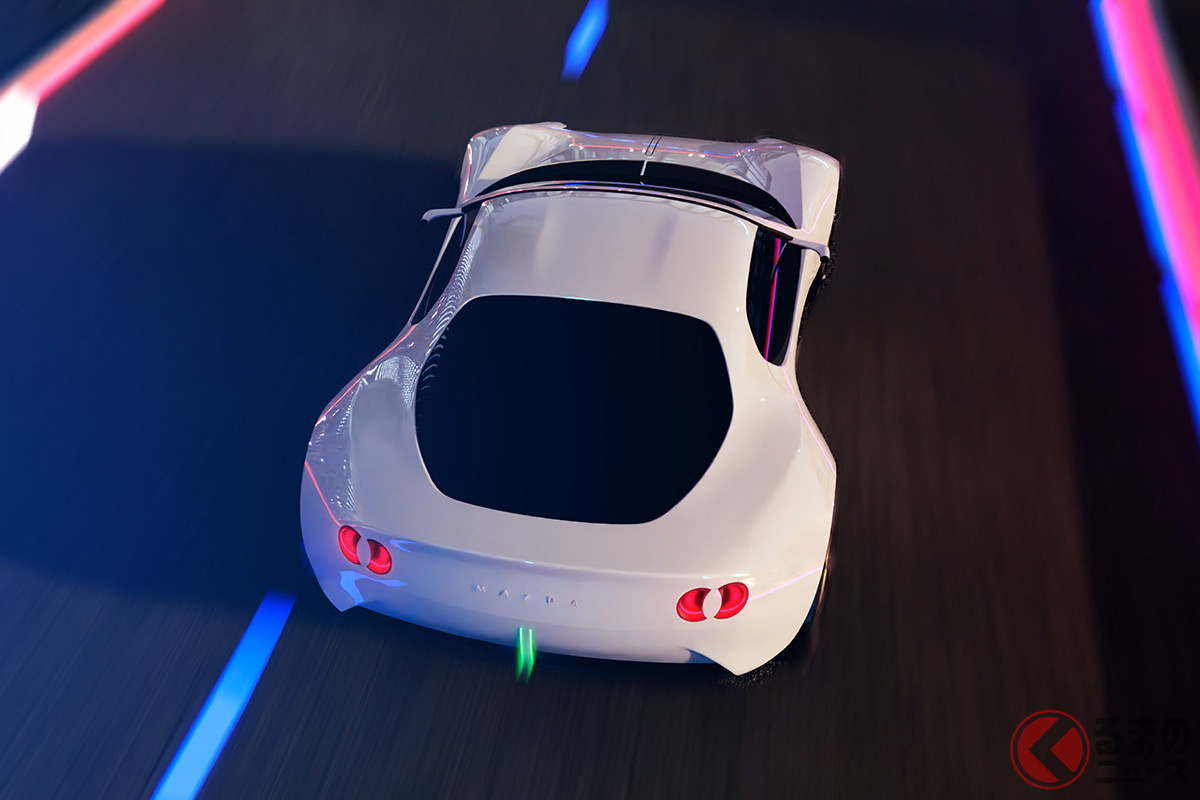 マツダが初公開した「ビジョンスタディモデル」