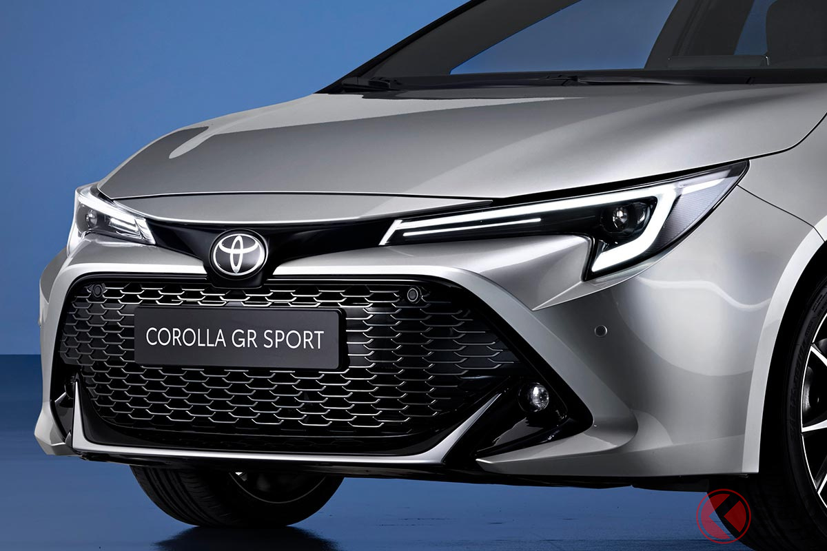 GRスポーツが設定されたトヨタ「カローラ」(イタリア仕様)