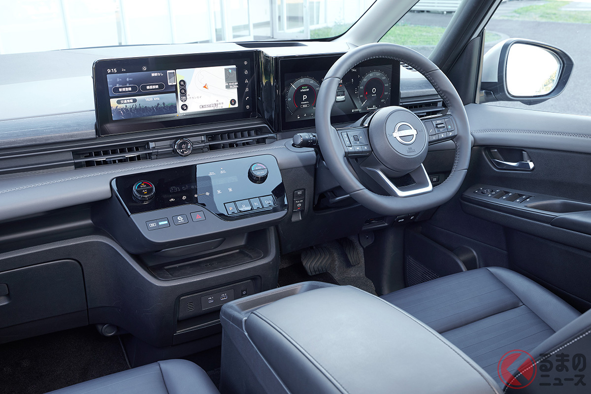 「すっきりとした見た目」と「わかりやすい操作性」が実現された日産 新型「セレナ」の先進的なインパネまわり