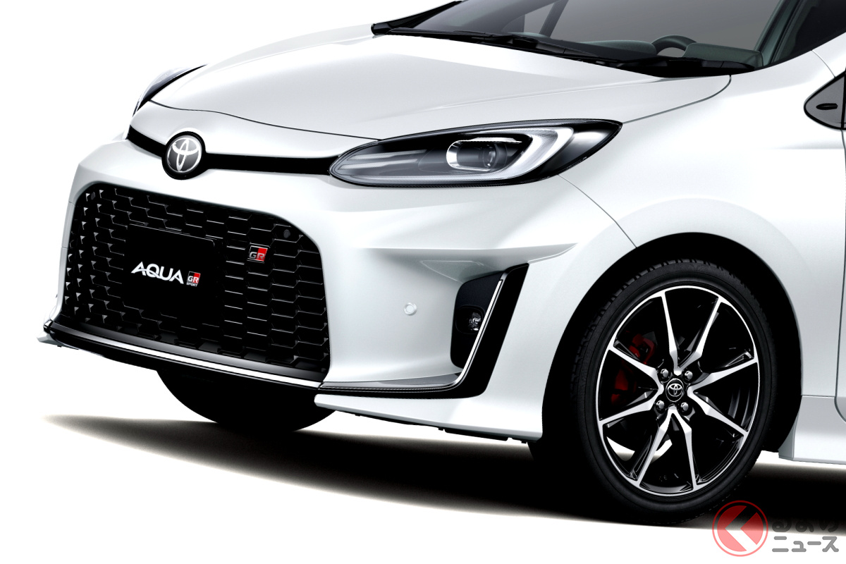 トヨタ「アクア」をスポーティにカスタム! 新カスタマイズパーツ登場