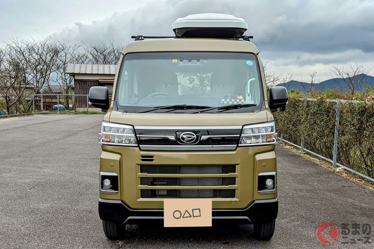 ダイハツ「どこでも車中泊軽」新型「アトレー」実際どう? 画像提供:松ちゃん小学生金管バンド指導(@mtd_ojivanlife)さん