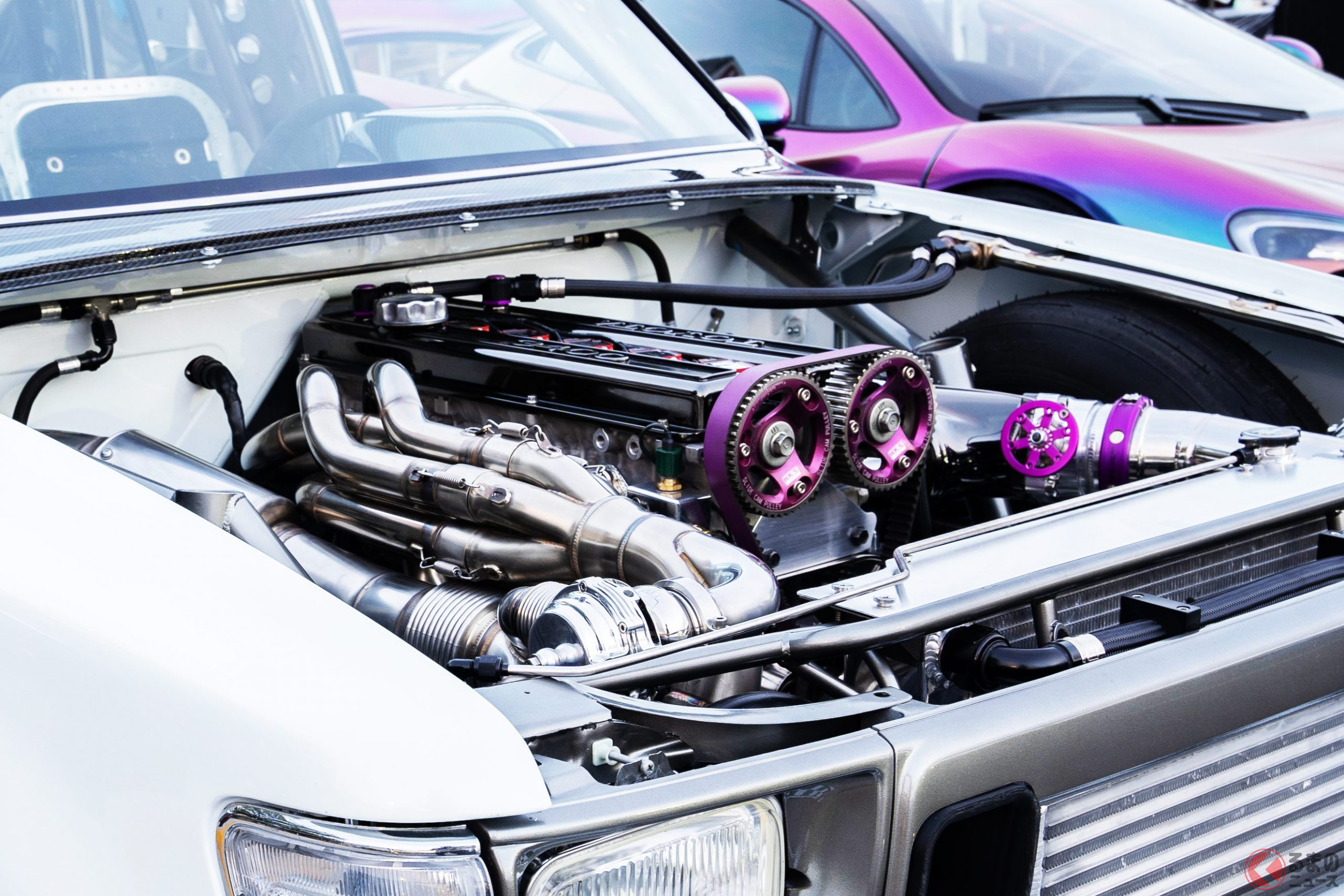 1200馬力のトヨタ「4ランサー」もお披露目! 世界最大級のカスタムカーショー「SEMA2022」は凄かったー! (撮影:加藤博人)