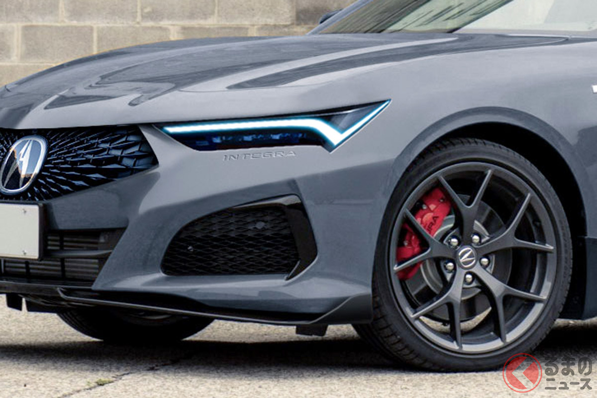 新型インテグラ タイプRは登場する? 勝手に予想してみた!(Rendering:Javier・Oquendo氏)