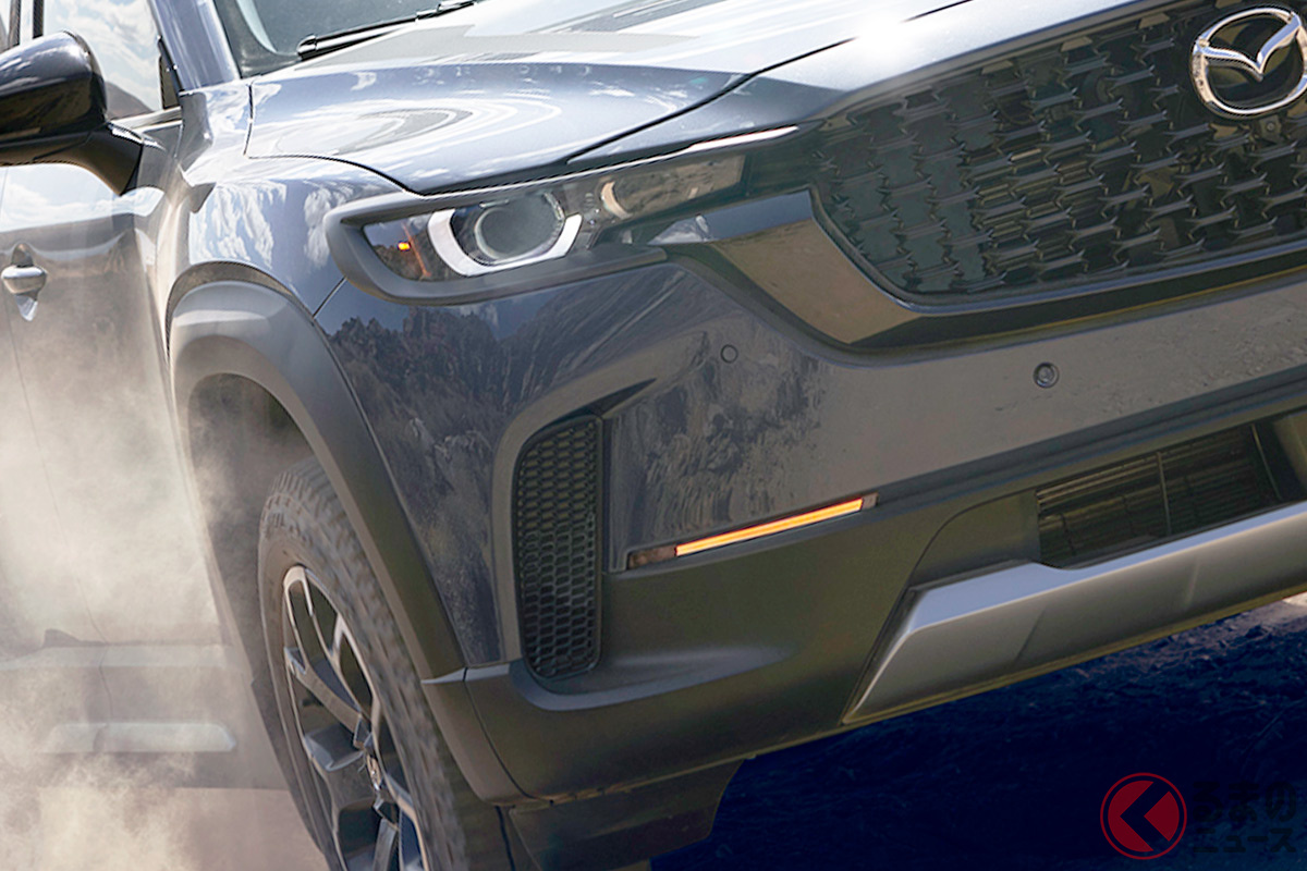 マツダの魂動デザインとオフロードテイストを融合させた新型SUV「CX-50」が世界初公開された