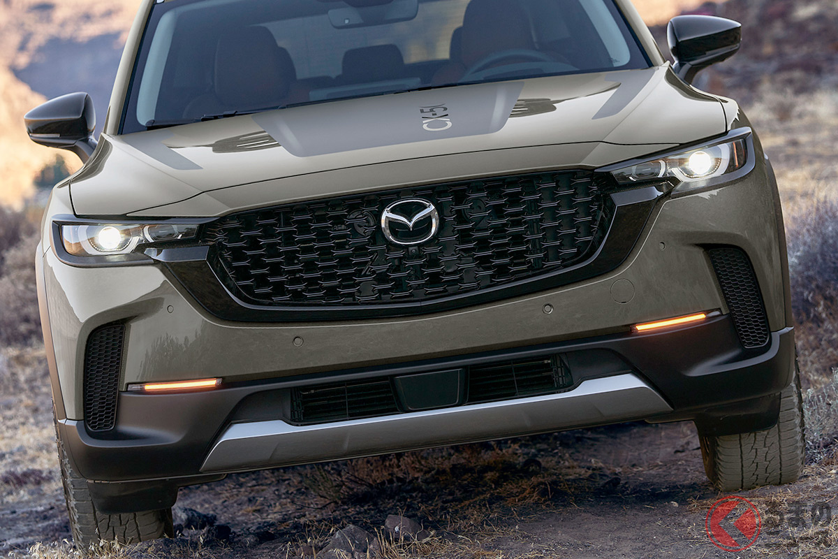マツダのSUV! タフ顔な新型「CX-50」は「CX-5」と何が違うのか?