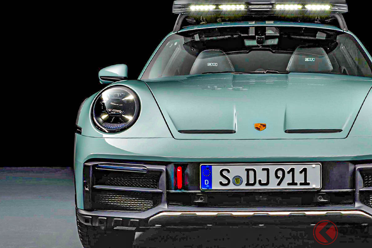 世界初公開されたポルシェ新型「911 ダカール」