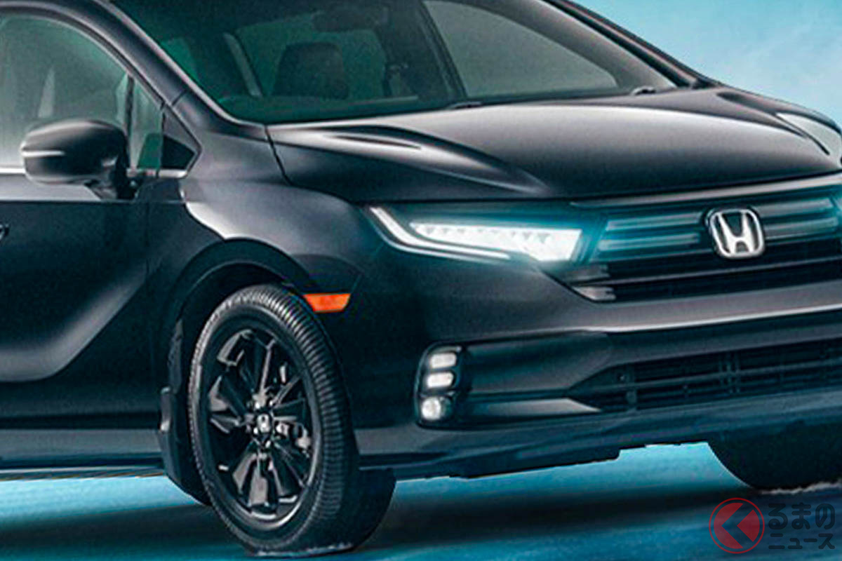 メキシコに投入された”黒仕様”のホンダ「オデッセイ ブラックエディション」