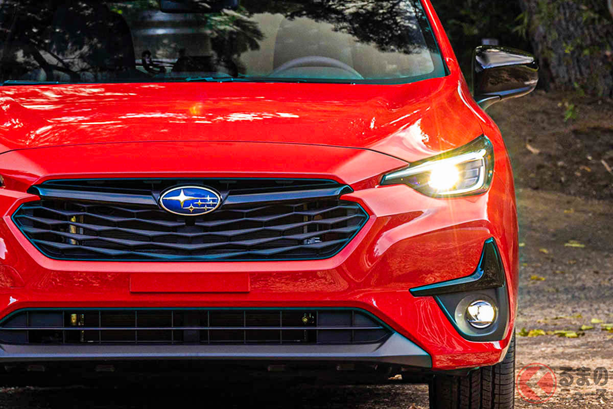 世界初公開されたスバル新型「インプレッサ」