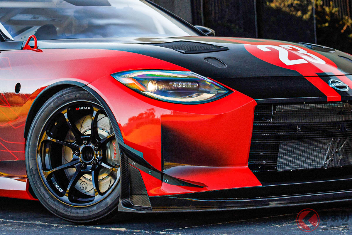 SEMAショーで公開された日産新型「Nissan Z GT4」