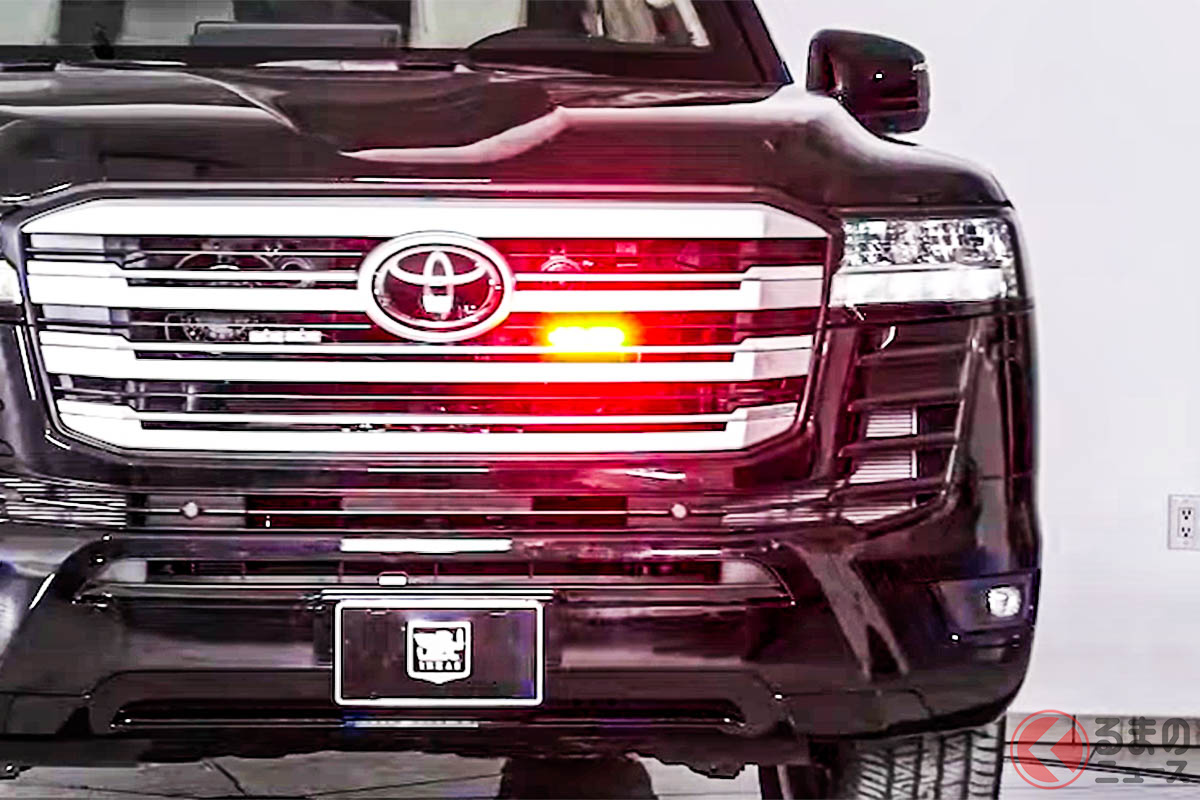 INKASが装甲車化したトヨタ新型「ランドクルーザー」
