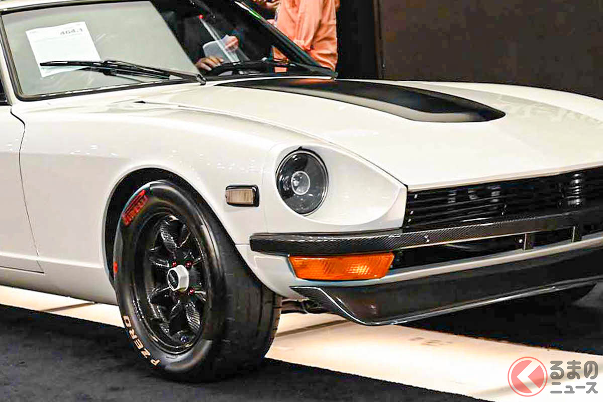 約1230万円で落札されたレストモッド済みの日産(ダットサン)「フェアレディZ(240Z)」(photo:Barrett Jackson Auction)