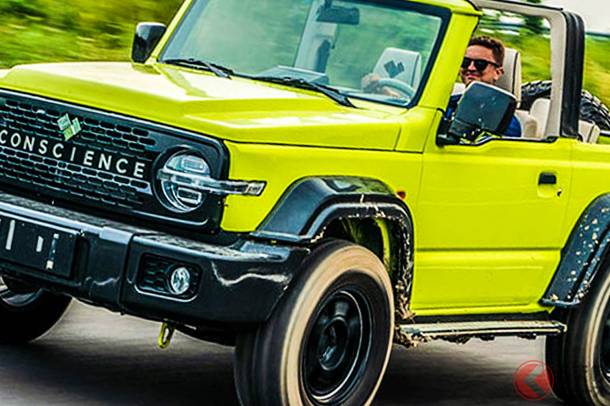 YiChe Garageが作成したスズキ「ジムニーシエラ」のオープンモデル(Photo:Wheelsboy)