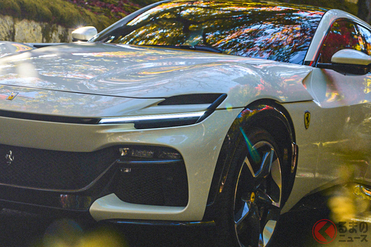 日本初公開となったフェラーリ新型「プロサングエ」