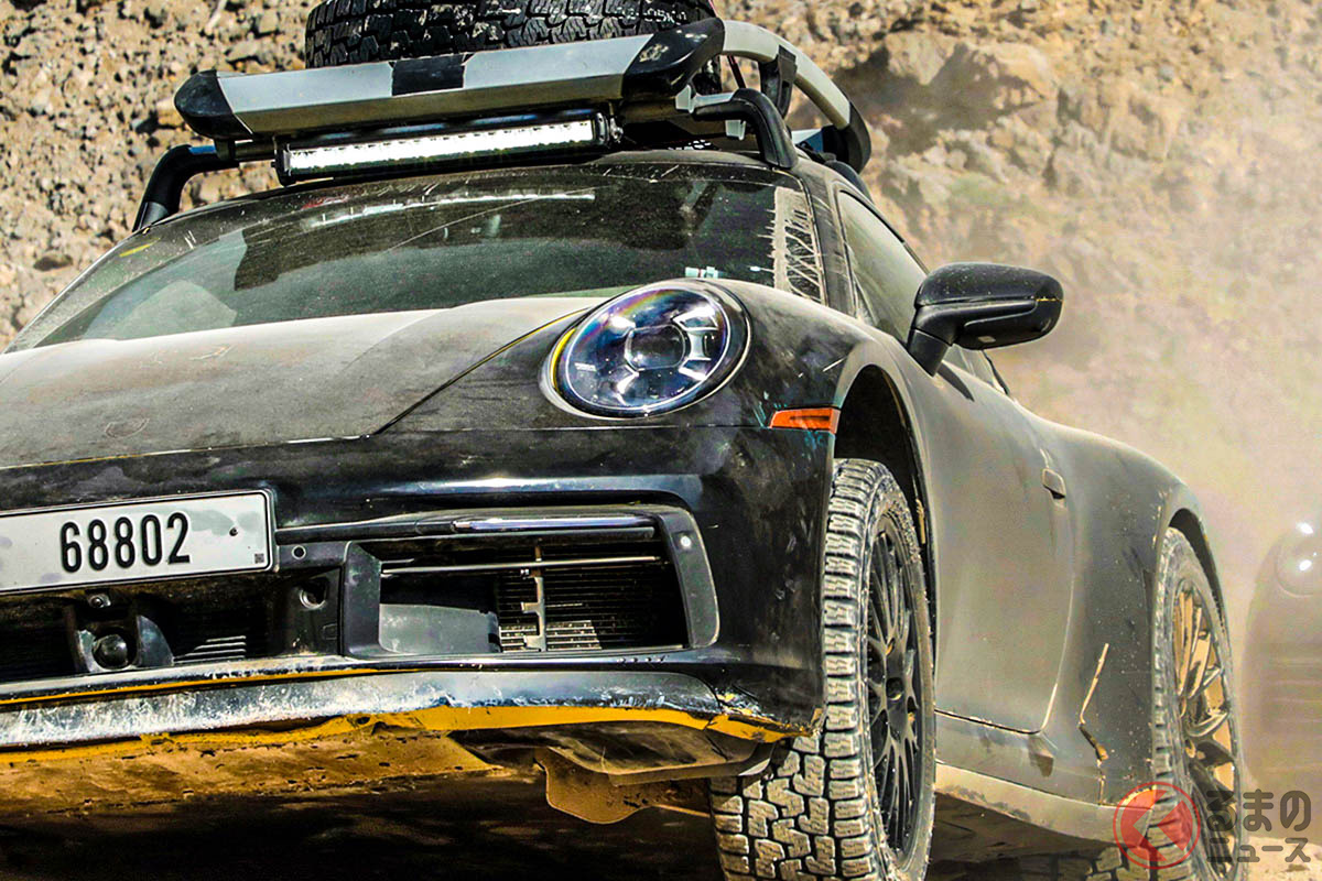 ポルシェ新型「911 ダカール」開発車両