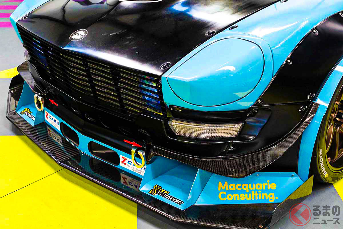 出品された「スカイラインGT-R」のエンジンを搭載する日産「フェアレディZ」(Photo:collectingcars)