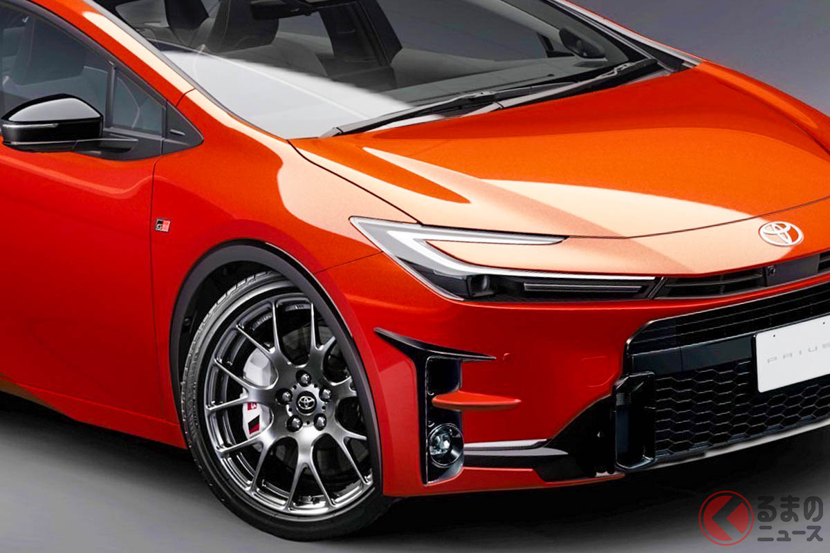トヨタ新型「プリウス」のGR仕様予想レンダリング