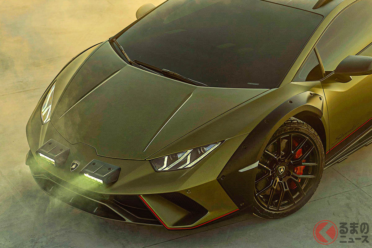 世界初公開されたランボルギーニ「ウラカン ステラート」のエクステリアデザイン