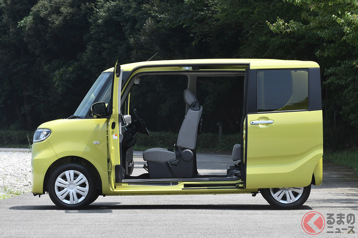 背が高くて、床が低いことによる室内空間の広さがウリの「タント」。それを犠牲にした電動化は…商品力が薄れる?