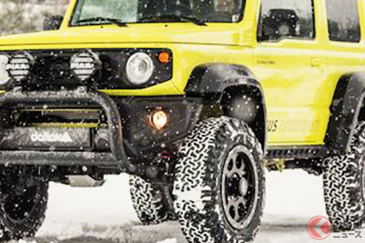 最低地上高40cmを実現! delta4×4とAvus Autoがコラボして制作された「無敵ジムニー」(Photo:delta4×4)