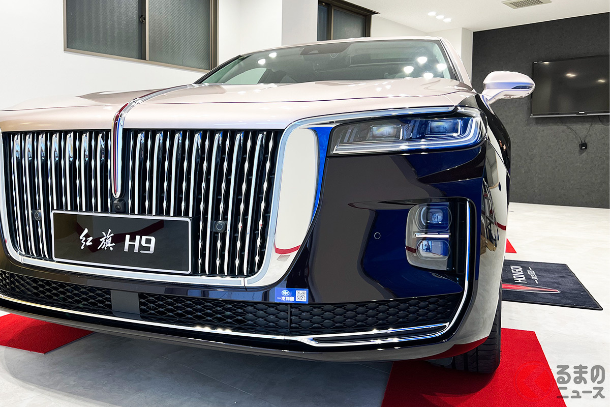紅旗「H9」超高級セダンとなる4座仕様は1000万円超え! 日本初のショールームは大阪にオープン!(オープン前の独占取材の様子/撮影は加藤ヒロト)