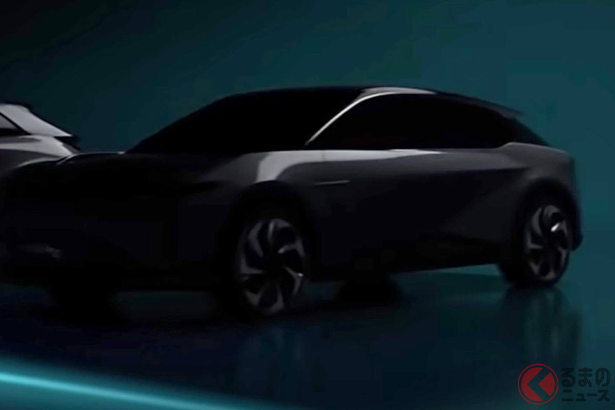 トヨタ新型SUV「bZ4X」に続くのは小型セダン!?(画像はbZシリーズのシルエット)