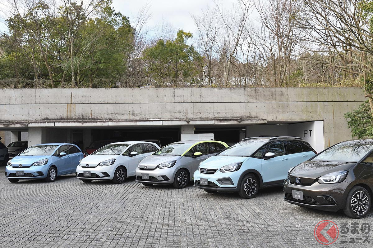 5つのスタイルが設定されるホンダ「フィット」