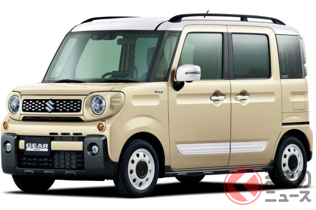 レトロなスズキ新型軽suv スペーシアギア マイスタイル 12月下旬発売へ ガンメタ抑えたオシャ仕様の姿とは くるまのニュース レトロなスズキ新型軽suv スペーシアギア マイスタイル 12月下旬発売へ ガンメタ抑えたオシャ仕様の姿とは くるまのニュース