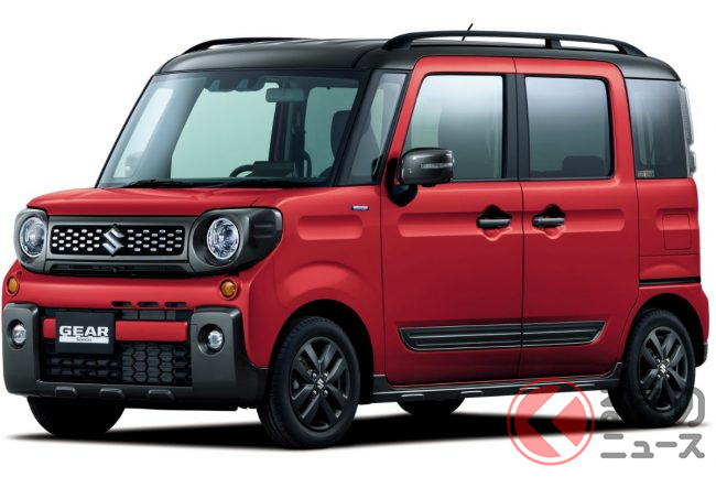 レトロなスズキ新型軽suv スペーシアギア マイスタイル 12月下旬発売へ ガンメタ抑えたオシャ仕様の姿とは くるまのニュース レトロなスズキ新型軽suv スペーシアギア マイスタイル 12月下旬発売へ ガンメタ抑えたオシャ仕様の姿とは くるまのニュース