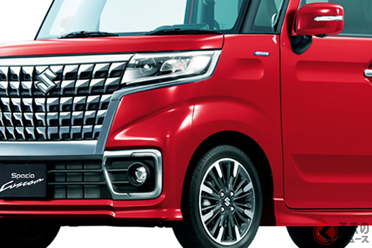 アルファード顔だ スズキ新型 スペーシアカスタム のギラつきグリルがスゴい ド迫力軽が12月下旬に発売へ くるまのニュース アルファード顔だ スズキ新型 スペーシアカスタム のギラつきグリルがスゴい ド迫力軽が12月下旬に発売へ くるまのニュース