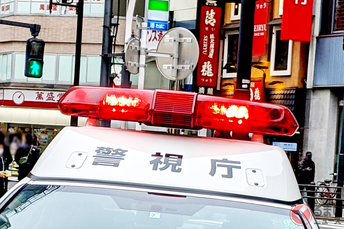 トヨタ「クラウンパトカー」一部車両がサイレン鳴らない!?(画像はイメージ)