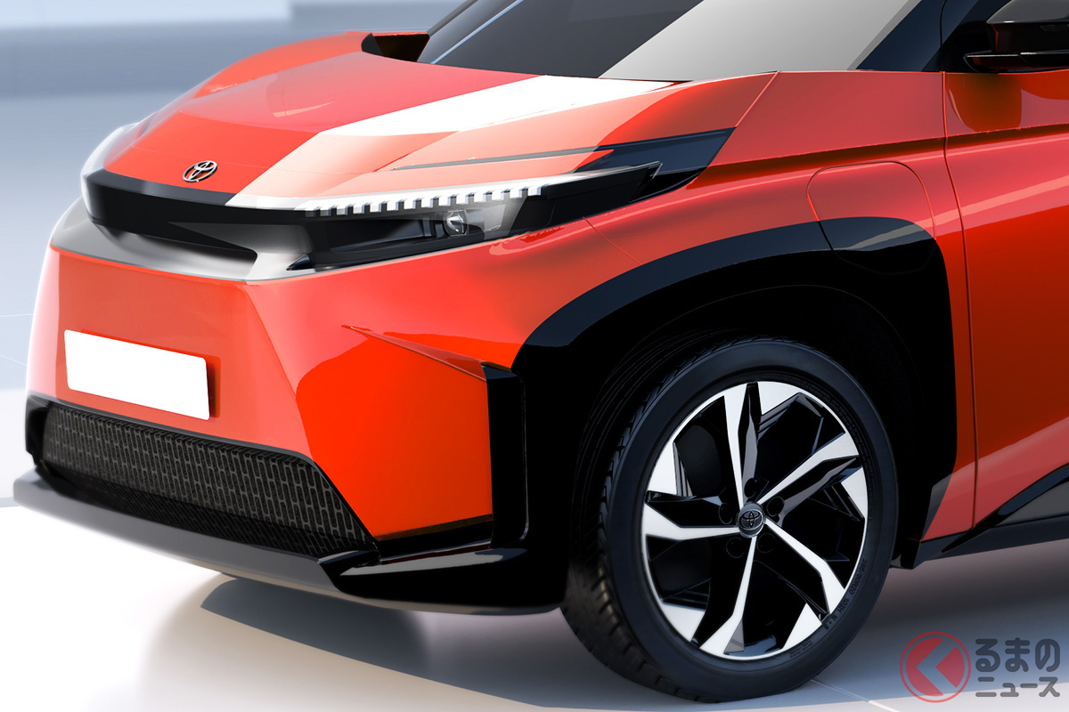 トヨタ「bZシリーズ」の「bZスモールクロスオーバー」