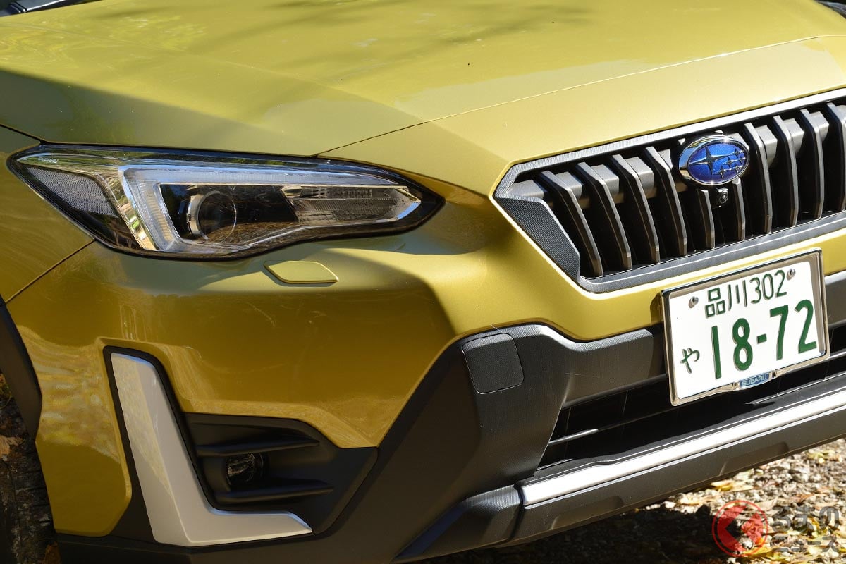 縦グリルでカスタムしたスバル「XV」