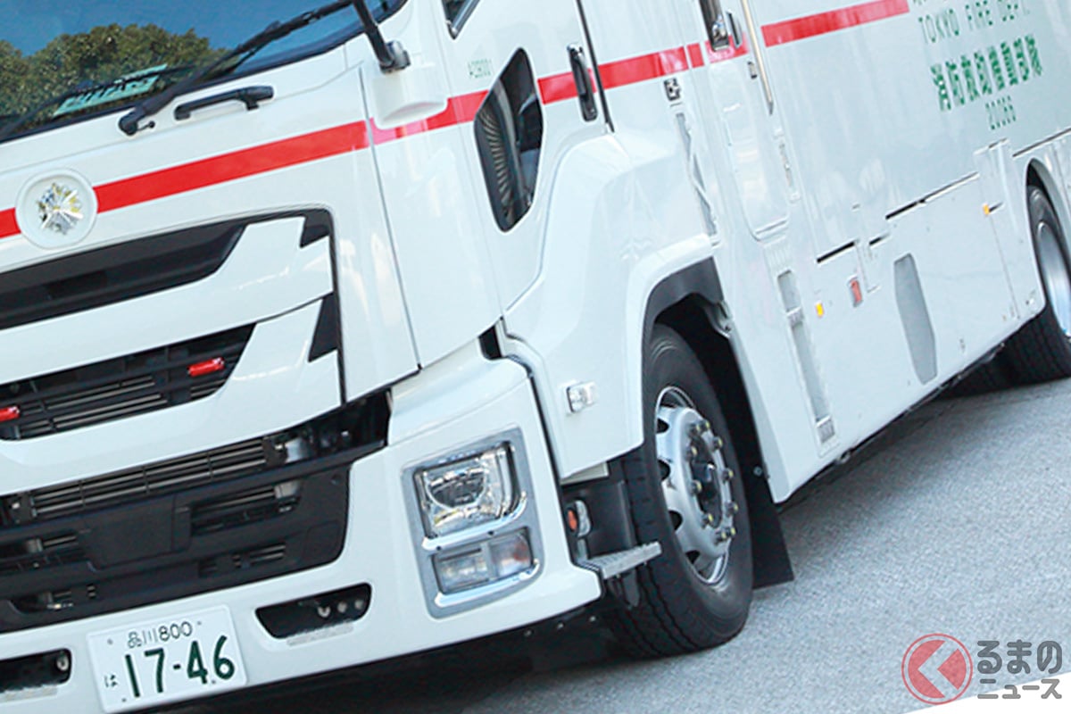 全長10m超え!? 「スーパーアンビュランス」ってどんなクルマ!?(画像提供:東京消防庁)