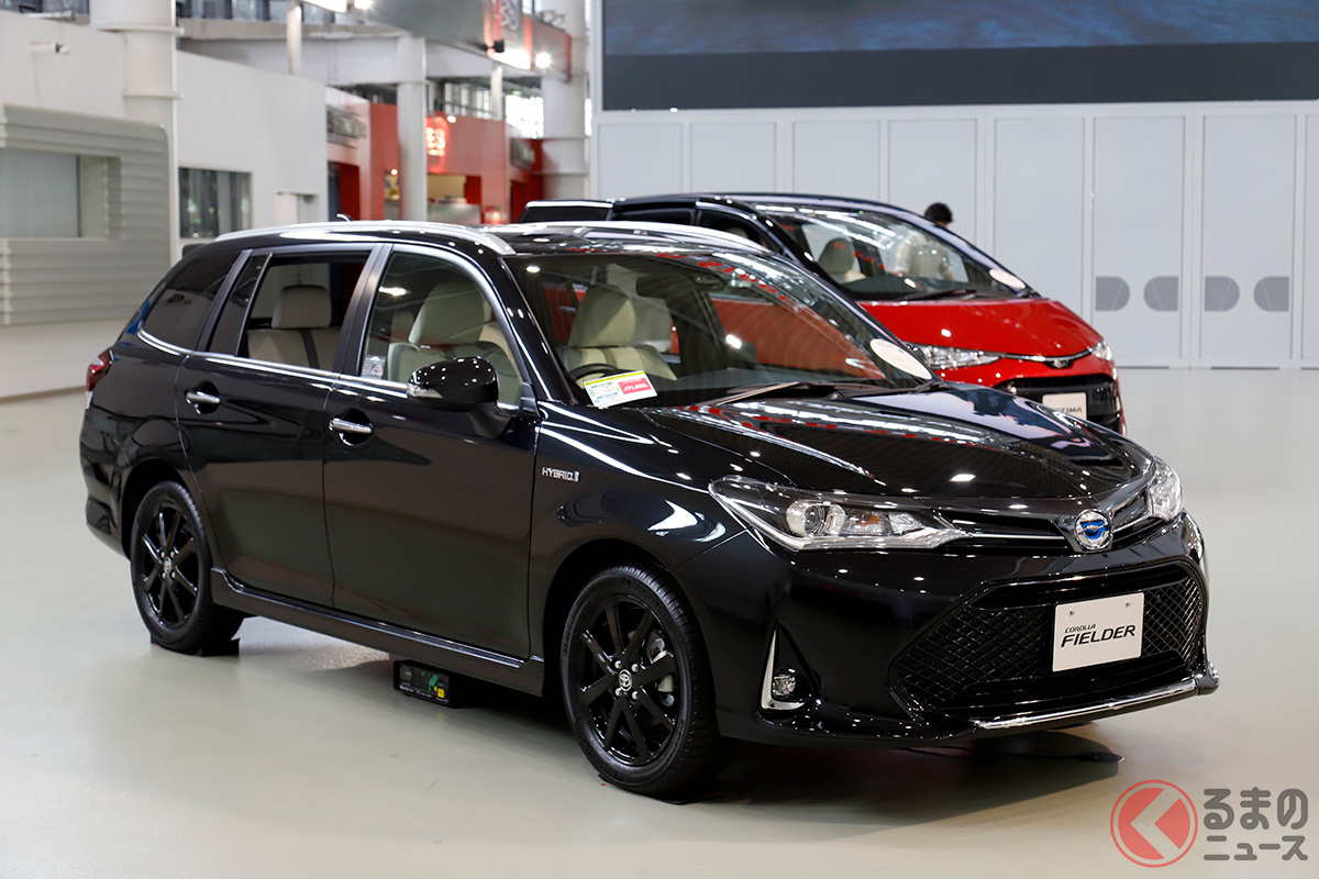 5ナンバーサイズのワゴン車「カローラフィールダー」